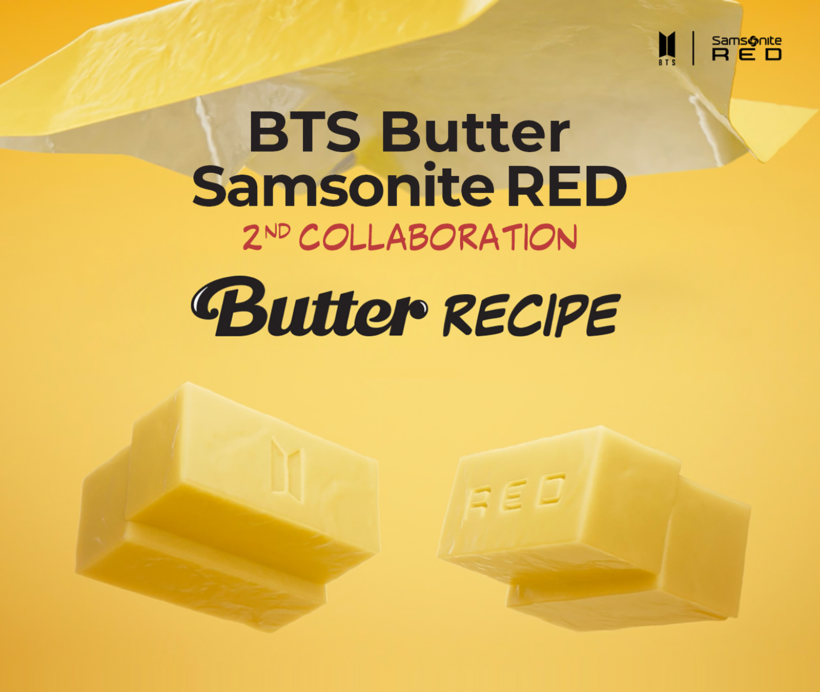 BTS Butter | Samsonite Red 2nd Collaboration | Samsonite Hong Kong